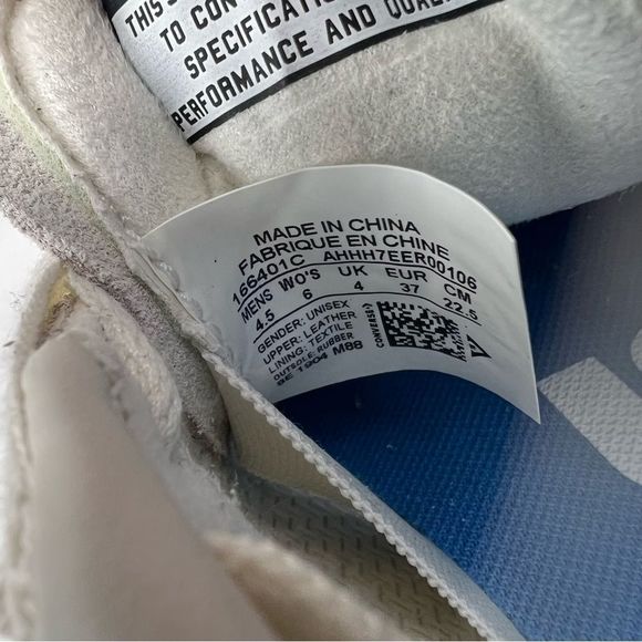 Converse One Star Pro AS 2 Ox Alexis Sablone 166401C White/Coast/Gold M 4.5/W 6 - Picture 8 of 8